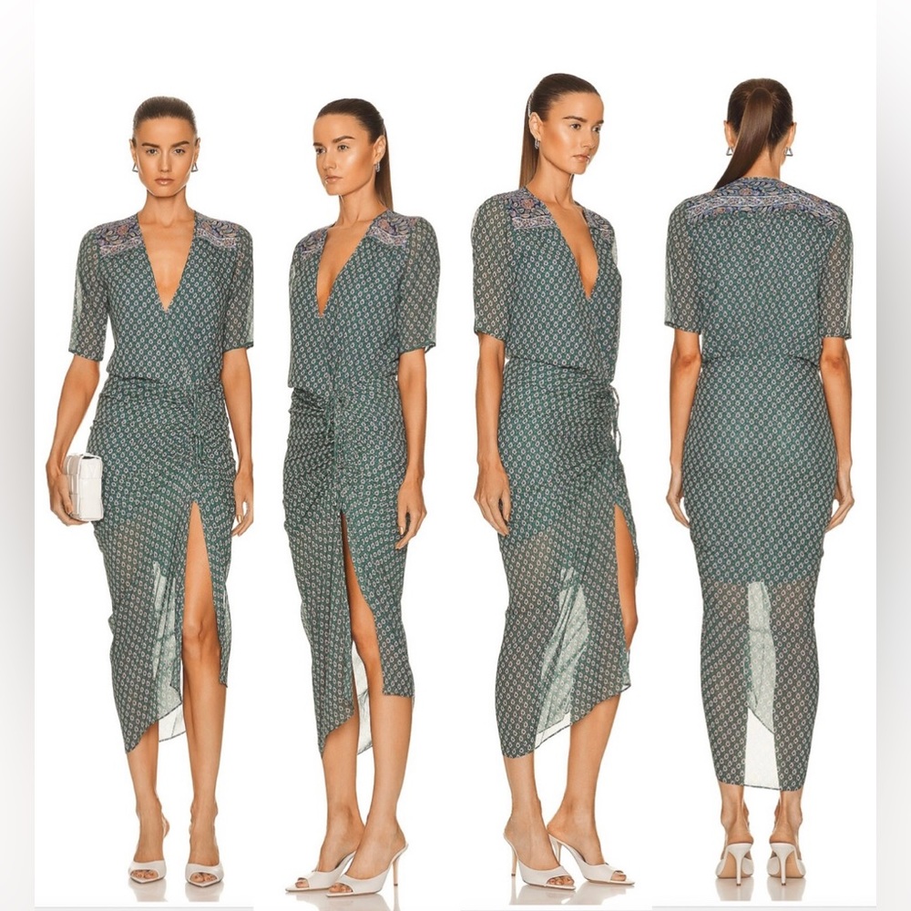 **SOLD** Veronica Beard Mariposa Dress
Size 6 - Sea glass Color Multi
